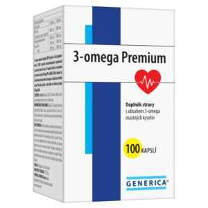 GENERICA 3-omega premium 100 kapslí
