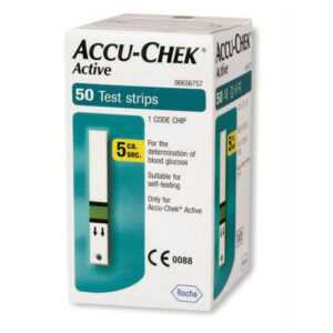 ACCU-CHEK Active testovací proužky 50 kusů