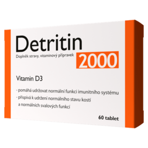DETRITIN Vitamin D3 2000 IU 60 tablet