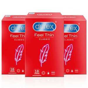 DUREX Feel thin classic kondomy pack 54 ks