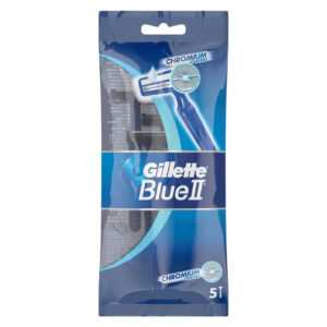 GILLETTE Blue II Jednorázový holící strojek 5 ks