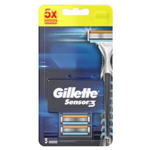 GILLETTE Sensor3 Náhradní hlavice 5 ks