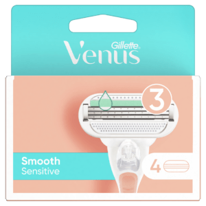 GILLETTE Venus Smooth Sensitive Náhradní hlavice 4 ks