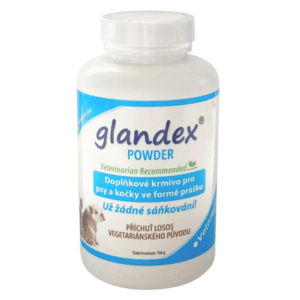 GLANDEX Powder pro psy a kočky 156 g
