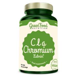 GREENFOOD NUTRITION CLA+ Chromium Lalmin 60 kapslí