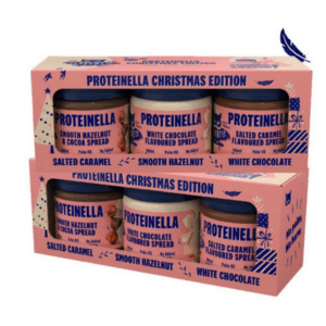 HEALTHYCO Vánoční box proteinella 3 x 200 g