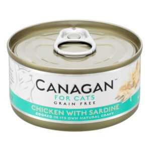 CANAGAN Chicken with sardine konzerva pro kočky 75 g