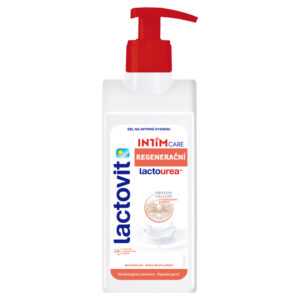 LACTOVIT Lactourea regenerační Intim Care gel na intimní hygienu 250 ml
