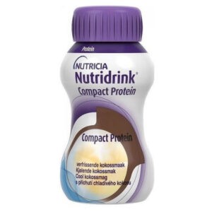 NUTRIDRINK Compact protein příchuť chladivého kokosu 4 x 125 ml