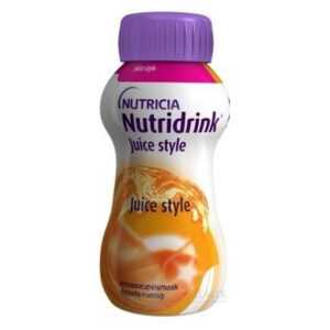 NUTRIDRINK Juice style příchuť pomeranč 4 x 200 ml