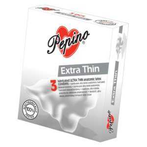 PEPINO Kondomy Extra Thin 3 kusy