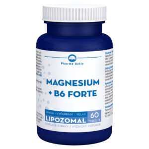 PHARMA ACTIV Lipozomal magnesium + B6 forte 60 tobolek
