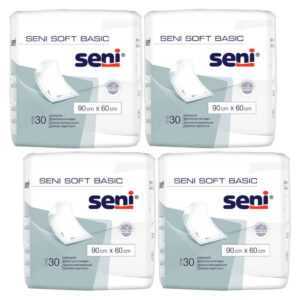 SENI Soft basic absorpční podložky 90 x 60 cm 10 kusů