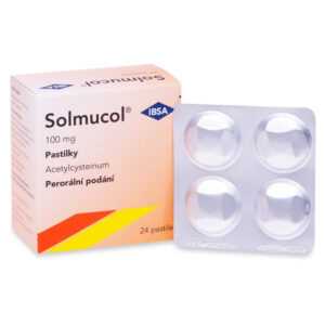 SOLMUCOL Pastilky 100 mg 24 kusů
