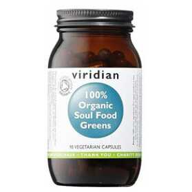 VIRIDIAN Nutrition Organic Soul Food Greens 90 kapslí