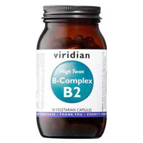 VIRIDIAN Nutrition B-Complex B2 High Two 90 kapslí