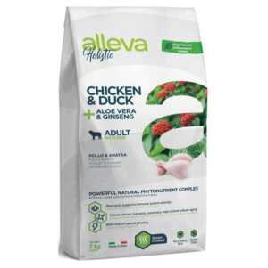 ALLEVA Holistic Adult Maxi Chicken&Duck granule pro psy 2 kg