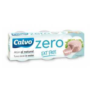 CALVO Zero tuňák ve vlastní šťávě fat free 3 x  65 g