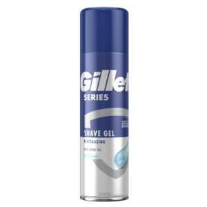GILLETTE Series Sensitive Revitalizing Gel na holení se zeleným čajem 200 ml