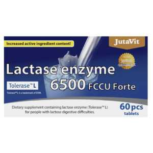 JUTAVIT Laktáza enzym 6500 FCCU forte 60 tablet