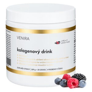 VENIRA Kolagenový drink příchuť lesní plody 189 g