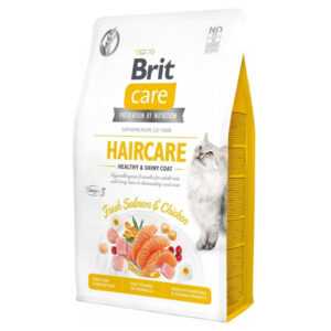 BRIT Care Cat Haircare Healthy&Shiny Coat granule pro kočky 1 ks