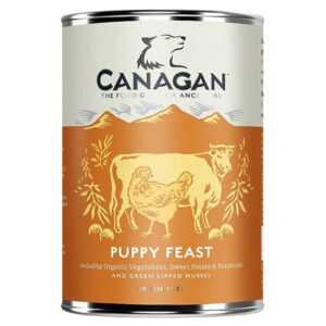 CANAGAN Puppy feast konzerva pro psy 400 g