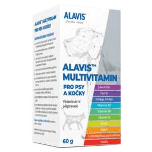 ALAVIS Multivitamín pro psy a kočky 60 g