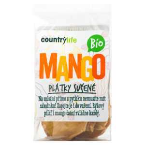 COUNTRY LIFE Mango plátky sušené BIO 80 g