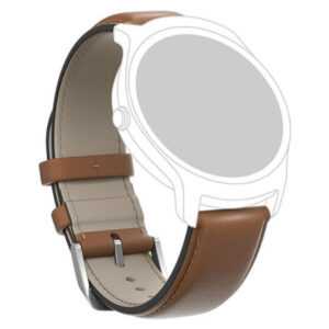 TICWATCH Leather Watch Strap kožený řemínek hnědý